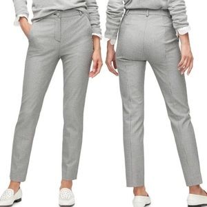 J. Crew Cameron High Rise Houndstooth skinny pants